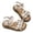 White, variant on Toddler Girls Sandals Cute Casual Open Toe Soft Sole Summer Beach Sandals with Rhinestone Bow Decor 3-12 Years