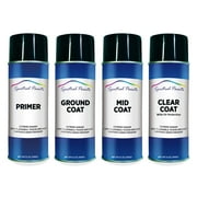 Spectral Paints Compatible/Replacement for Honda NH788P Orchid White Pearl: 12 oz. Primer, Ground, Mid & Clear Touch-Up Spray Paint