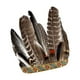 thumbnail image 5 of Tocado de plumas, sombrero de jefe indio, accesorio de disfraz, decoración, accesorios de fotos para Estilo B, 5 of 7