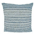 thumbnail image 6 of Fennco Styles Modern Woven Line Decorative Lumbar Throw Pillow 16" W x 24" L - Blue Cushion for Home, Couch, Living Room, Bedroom and Office Décor, 6 of 7