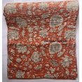 thumbnail image 4 of Hippie Floral Handblock Handmade Cotton Block Kantha Quilting Vintage Throw Blanket Hippie Queen/King Size Bohemian Bed Decor Quilt, 4 of 4
