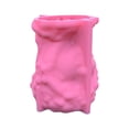 thumbnail image 2 of Cabeza de niña Perfecl Maceta de silicona para cemento de arcilla de fundición de resina Rosa molde para maceta suculenta, 2 of 8