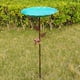 thumbnail image 2 of Tazón Alimentación Baños Pájaros Baño Pájaro Metal para El Exterior Jardín (altura 77 Cm) Verde, 2 of 8