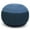 Blue-Navy, variant on Nikki Boho Round Hand Knit Pouf in Blue, Navy Blue Cotton-Color:Blue/Navy Blue
