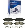 thumbnail image 5 of Detroit Axle - Front Brake Kit for Chevy Traverse GMC Acadia Buick Enclave Saturn Outlook Drilled Slotted Brake Rotors Ceramic Brakes Pads Wheel Bearing Hubs Assembly 12pc Wheel Lug Nuts Replacement, 5 of 7