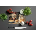 thumbnail image 5 of Golden Retriever Fall Kitchen Pumpkins Glass Cutting Board Large 12 in x 15 in, 5 of 5