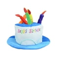 thumbnail image 1 of Great promotion! Birthday Cake Hat, Performance Party Hat, Makeup Ball Supplies, Adult Birthday Hat, 1 of 3