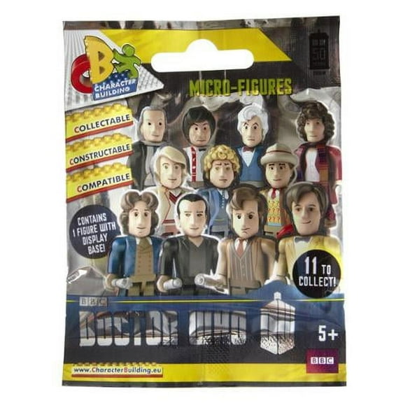 Doctor Who Character Building 50Th Anniversary Mini Figure Blind Pack
