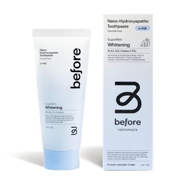 Pasta de dientes Before N-ha Whitening Nano Hydroxyapatite 130ml