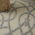 thumbnail image 6 of Nourison Palamos Indoor/outdoor Casual Contemporary Cream Grey Area Rug, 6 of 9