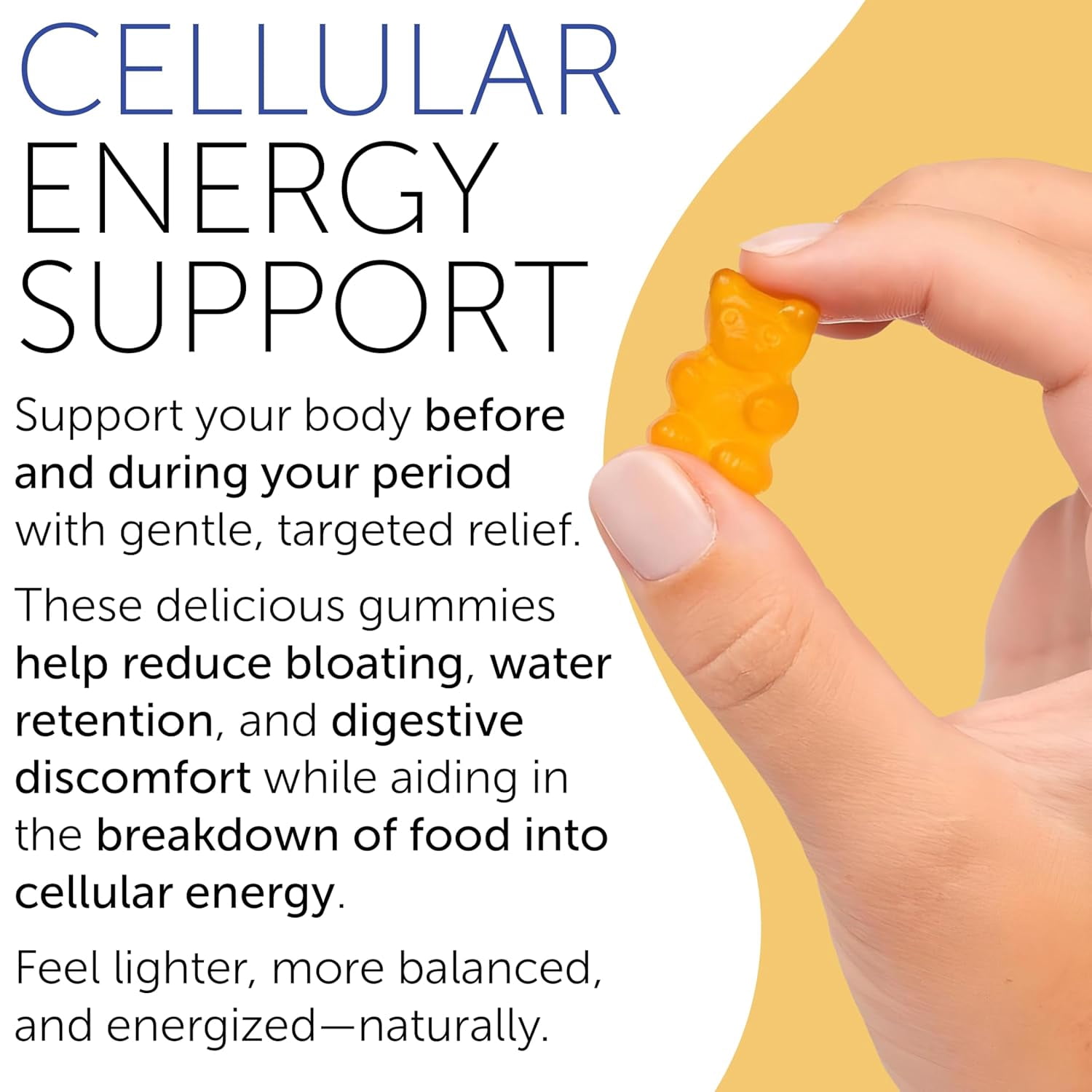 Bloating Relief for Women, Debloating for Women | Supports Period Bloat Digestion & Water Weight Balance | Helps Before & During Your Cycle