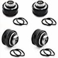 thumbnail image 3 of SDTC Tech 4-Pack G1/4" to 12mm x 16mm (IDxOD) Rigid Tubing Compression Fitting for PC Water Cooling System Metal & PETG Tube, 3 of 4