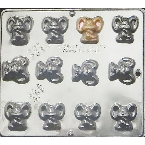 2010 Mouse Chocolate Candy Mold
