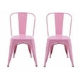 thumbnail image 1 of Roch armless (Powder Coated) in Light Pink Set of 2, 1 of 1