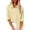 Beige, variant on BILIKEYU Women's Solid Color Collar Cotton Long Sleeved Shirt, Womens Tops, Fall Clothes for Women, Long Sleeve Shirts for Women