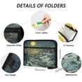 thumbnail image 3 of WOBOGO Winter Village Scene Expanding File Folder Letter Size Accordion Filing Organizer 13 Pocket Separate Organ Pocket, 3 of 7