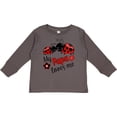 thumbnail image 3 of Inktastic My Papa Loves Me with Cute Ladybugs Boys or Girls Long Sleeve Toddler T-Shirt, 3 of 5