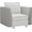 Light Grey, variant on Belffin Modular Sectional Sofa Armrest Module for Chenille Modular Couch, Pair of Armrests, Light Grey