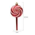 thumbnail image 3 of Honganda Candy Christmas Ornaments 4PCS Lollipop Hanging Pendant Christmas Tree Decorations, 3 of 8
