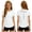 White, variant on Workout Tops for Women Summer Short Sleeve Crewneck Slim Fit Quick Dry Mesh Athletic Running T Shirts Gym Yoga Hiking Shirt