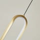 thumbnail image 1 of Luces De Araña Lámpara colgante minimalista, luces de araña de noche para dormitorio nórdico (dorado cálido) Kuymtek  Para estrenar, 1 of 8