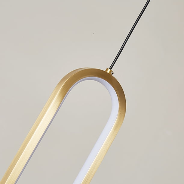 Luces De Araña Lámpara colgante minimalista, luces de araña de noche para dormitorio nórdico (dorado cálido) Kuymtek Para estrenar