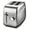 Brushed Stainless Steel, variant on Restored Premium KitchenAid 2-Slice Toaster with manual lift lever, RKMT2115 (Refurbished)