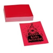 Neon Heavy Weight Multi-Purpose Bond Paper For Laser And Inkjet Printers - 8.5 x 11 in. - 24 Lbs. - Neon Red, Pack 100