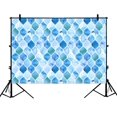 thumbnail image 1 of EREHome 7x5ft Moroccan Tile Quatrefoil Polyester Photography Backdrop For Studio Prop Photo Background, 1 of 3
