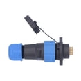 thumbnail image 1 of Waterproof Plug Socket, SP20 High Temperature Resistant Threaded Connection  Insulation Industrial Connector Adapter  For Electronic Equipments 8 Pin,9 Pin,10 Pin,12 Pin,14 Pin, 1 of 8