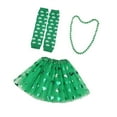 thumbnail image 4 of Conjunto de disfraz para el día de San Patricio, falda de tul para regalos, cosplay, juego de rol festivo, 4 of 8