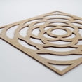 thumbnail image 4 of Ekena Millwork 23 3/8"W x 23 3/8"H x 1/4"T Large Edinburg Decorative Fretwork Wood Wall Panels, Hickory, 4 of 13
