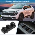 thumbnail image 2 of Interruptor de ventana eléctrica Unique Bargains No. 935703W300WK para el lado del conductor delantero izquierdo para Kia Sportage 2011-2015 Negro, 2 of 7