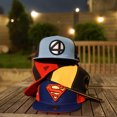 thumbnail image 7 of Deadpool Logo Black  and  Red Panels New Era 59Fifty Fitted Hat-7 5/8 Fitted, 7 of 7