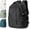 Black, variant on Large Travel Backpack for Women Men Mochila Airline Approved Carry Personal Item Backpack Bag Frontier Airlines Personal Item Travel Bag Flight Approved Luggage Backpack - White