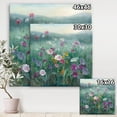 thumbnail image 3 of DESIGN ART Designart "Flower field" Floral Farmhouse Premium Canvas Wall Art 30 in. wide x 30 in. high, 3 of 4