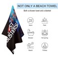 thumbnail image 3 of Ghostbusters Beach Towel Microfiber Soft Absorbent Quick-Dry Bath Towel 130x80cm for Bathroom Shower Guests Pool Swimming Camp Holiday Gym for Kid Adult, 3 of 8