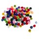thumbnail image 3 of 200pcs Espaciadoras de Bolas de Ganchillo para Bricolaje Collar Pendientes Joyería Sunnimix Cuenta de nudo chino de bola de ganchillo, 3 of 8