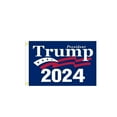 JUNBYONE Donald Trump 2024 Flag 3X5 Foot Take America Back Keep America