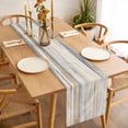 thumbnail image 3 of Beige Grey Table Runner - 70 Inch Long, Kitchen Dining Table Runner Dresser Scarves, Abstract Mottled Art Retro Modern Painting Farmhouse Decor for Coffee Tables Wedding Party Banquet, 3 of 8