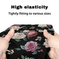 thumbnail image 7 of Jiueut Colorful Flower Rollator Seat Cushion Back Bar Cover Set for Women 2 Piece Padded Seat Cushion for Rollator Walker Washable Rollator Seat Cover Set for Seniors, 7 of 7