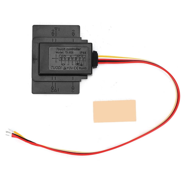 Interruptor De Atenuación Táctil Espejo Para Lámpara Impermeable Amplio Voltaje 5V-24V Vogacara AF000999-00