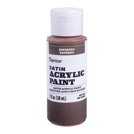 Spread this satin acrylic paint on your chosen surface for smooth, even coverage. The flip-top bottle lets you easily apply it to your canvas or