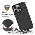 thumbnail image 2 of ELEHOLD Case for iPhone 11 Pro Max, Shockproof Slim Skin-Friendly Strong Magnetic Matte Case,Black, 2 of 6
