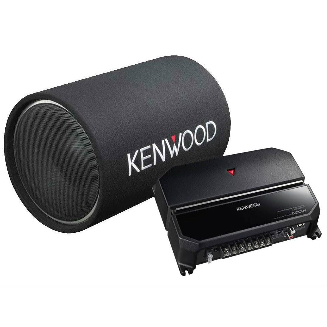 kenwood sub and amp