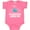 Hot Pink, variant on Inktastic My Godmother Loves Me Boys or Girls Baby Bodysuit