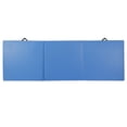 thumbnail image 6 of 6' x 2' Tri-Fold Portable Folding Exercise Gym Mat Extra Thick Foam Gymnastics Mat Aerobics Yoga Martial Arts Stretching Core Workouts With Carrying Handle,Blue, 6 of 14