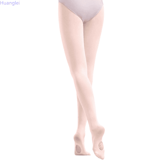 Huanglei Girls Dance Tights Stretchable Ballet Leggings For Kids Soft Breathable Performance Practice Tights Ideal For Ballet Jazz Gymnastics Outdoor Jogger Pants 8-12 Years