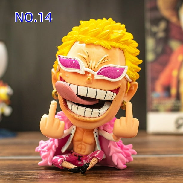 Listo Stock Anime ONE Piece LUFFY Sanji Zoro Usopu Choppa Sabo Robin Figura De Acción Niños Regalos De Cumpleaños