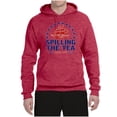 thumbnail image 2 of Wild Bobby Spilling The Tea Since 1773 Unisex Hoodie Sweatshirt, 2 of 6